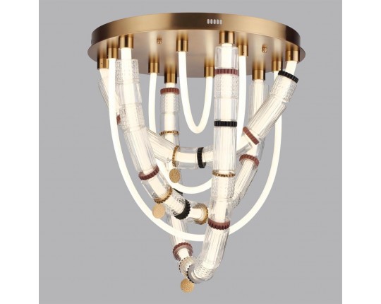 Потолочная люстра Odeon Light Collier L-Vision 5455/80CL
