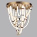 Потолочная люстра Odeon Light Collier L-Vision 5455/80CL