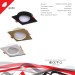 Встраиваемый светильник Reluce Technical 53026-9.0-001LD GX53 WT