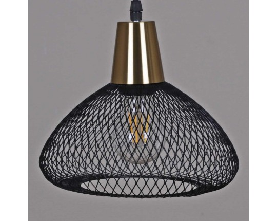 Люстра Reluce 03204-3.9-01 BK+COPPER
