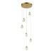 Подвесная светодиодная люстра ST Luce Cascato SL6114.203.06