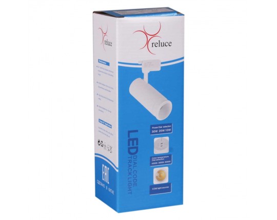 Светильник трековый Reluce 06650-9.3-LED10/20/30W CCT WT