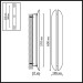 Настенный светильник Odeon Light Brando Hightech 7173/12WL