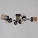 Потолочная люстра Reluce 48460-0.3-06 BK+COPPER