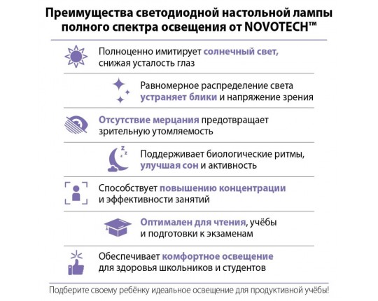 Настольная лампа Novotech Studi Ledo 359968