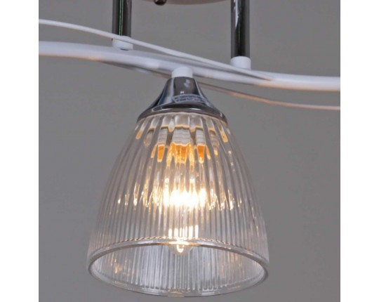 Потолочная люстра Reluce 87360-0.3-04 WH+CR