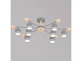 Потолочная люстра Reluce 78730-0.3-08 GX53 GREY+WOOD