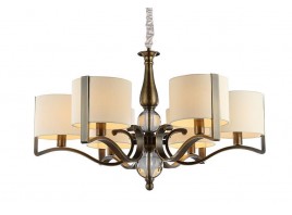 Люстра NEWPORT 31305+1/C black brass