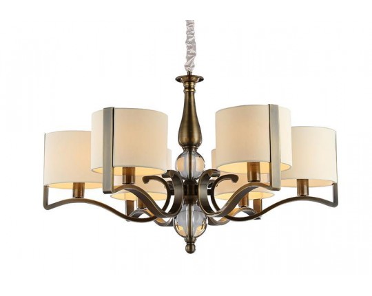 Люстра NEWPORT 31305+1/C black brass