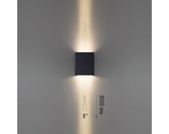 Уличный настенный светильник Odeon Light Arrow Nature 7188/10WL