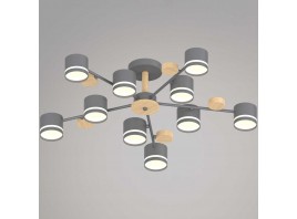 Люстра Reluce 68730-0.3-10 GX53 GREY+WOOD