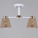 Потолочная люстра Reluce 20560-0.3-02 WH+FG Потолочная люстра Reluce 20560-0.3-02 WH+FG