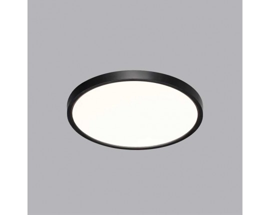 Настенно-потолочный светодиодный светильник Sonex Mitra Alfa Black 7660/24L