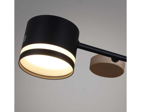 Люстра Reluce 68730-0.3-08 GX53 BK+WOOD