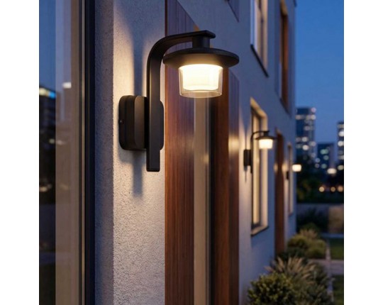 Уличный настенный светильник Reluce 08334-9.2-001JH LED12W BK RLOS
