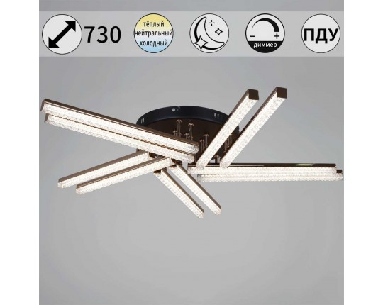 Светильник потолочный Reluce 17090-0.3-10 BK+FG