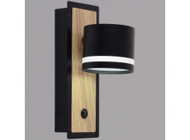 Бра Reluce 22540-0.2-01 BK+WOOD