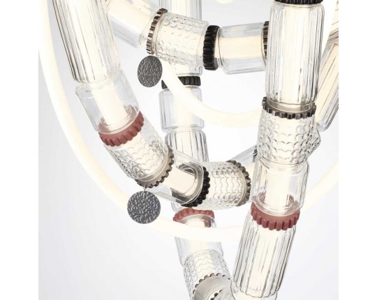 Потолочная люстра Odeon Light Collier L-Vision 5456/80CL