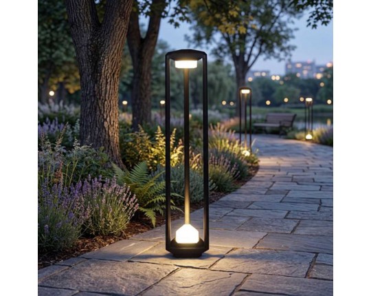Уличный светильник Reluce 09987-0.7-001JH 0.8M LED2X6W BK RLOS