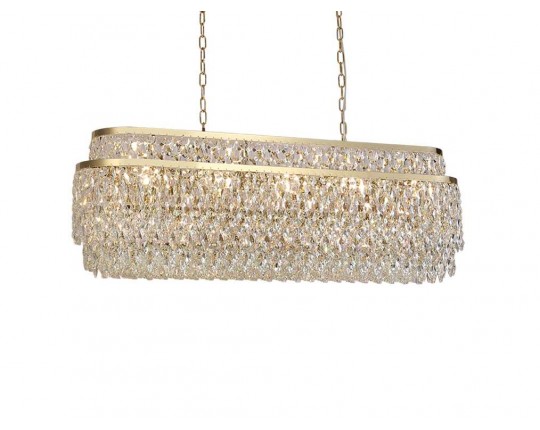 Люстра NEWPORT 8530/120 C oval gold polished