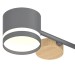 Потолочная люстра Reluce 68730-0.3-06 GX53 GREY+WOOD Потолочная люстра Reluce 68730-0.3-06 GX53 GREY+WOOD