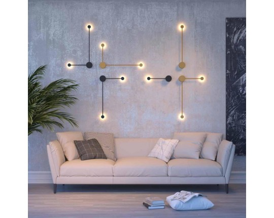 Настенный светодиодный светильник Odeon Light Hightech Satellite 3900/5WG