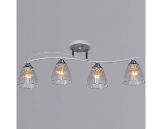 Потолочная люстра Reluce 87360-0.3-04 WH+CR
