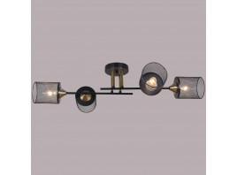 Потолочная люстра Reluce 38460-0.3-04 BK+COPPER