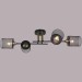 Потолочная люстра Reluce 38460-0.3-04 BK+COPPER
