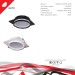 Встраиваемый светильник Reluce Technical 70002-9.0-001LD GX70 BK Встраиваемый светильник Reluce Technical 70002-9.0-001LD GX70 BK