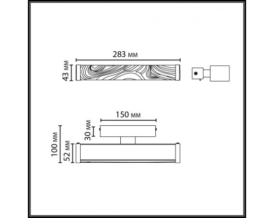 Настенный светильник Odeon Light Riviera L-Vision 5450/10WLA