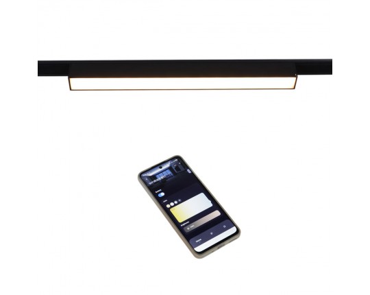 Трековый магнитный светильник Reluce 13003-9.3-001UR magnetic LED10W BK CCT+SMART