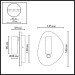 Настенный светильник Odeon Light Roy Hightech 7185/9WL