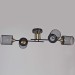 Потолочная люстра Reluce 38460-0.3-04 BK+COPPER