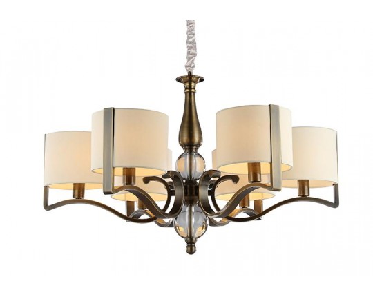 Люстра NEWPORT 31305+1/C black brass