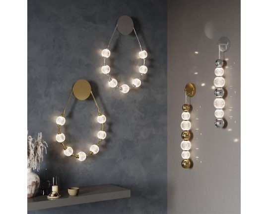 Бра Odeon Light Crystal 5008/13WL