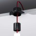 Встраиваемое крепление для круглого гибкого неона Full light черный Elektrostandard a070755