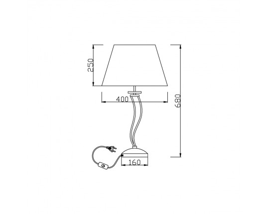 Настольная лампа Vele Luce Olimpia VL1764N01