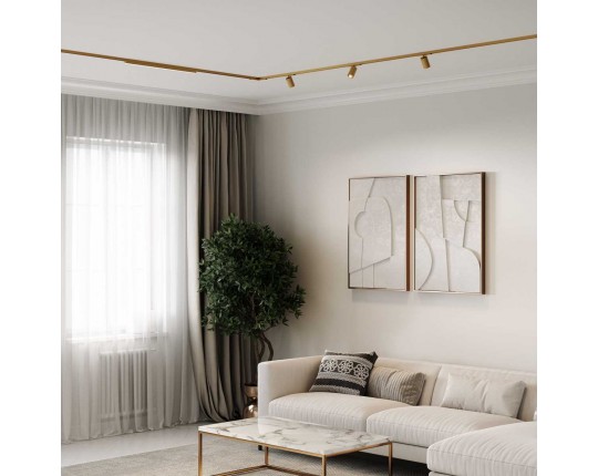 Трековый светодиодный светильник Elektrostandard Brass Line 85529/01 a069637 Трековый светодиодный светильник Elektrostandard Brass Line 85529/01 a069637