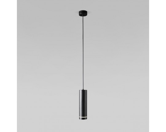 Подвесной светодиодный светильник Elektrostandard Topper DLR023 12W 3000K черный матовый a063930