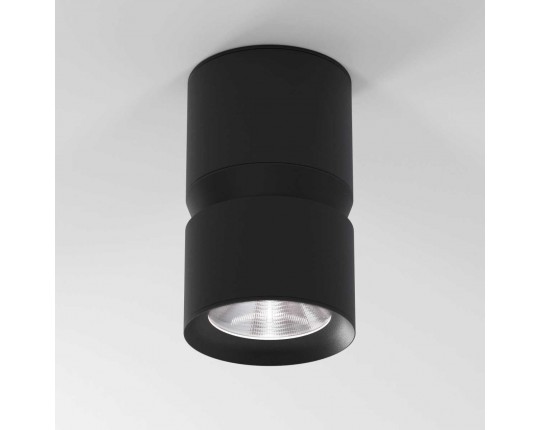 Потолочный светодиодный светильник Elektrostandard Kayo 25049/LED 12W 4000К черный a064729
