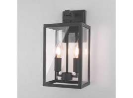Уличный настенный светильник Elektrostandard Candle 35150/D темно-серый a058478