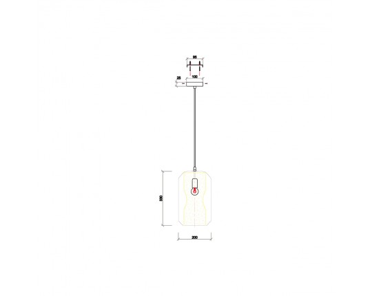 Подвесной светильник Vele Luce Milan VL5724P21