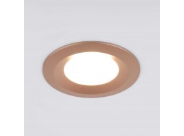 Встраиваемый светильник Elektrostandard 110 MR16 золотой a053333