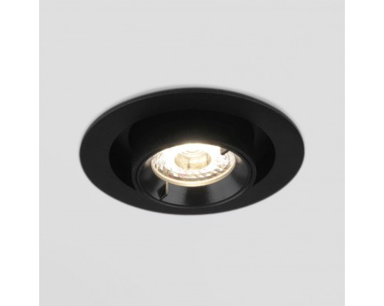 Встраиваемый светодиодный спот Elektrostandard 9917 LED 10W 4200K черный матовый a052449