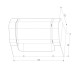 Уличный настенный светодиодный светильник Elektrostandard Dors D LED (35163/D) 3000K черный a072077