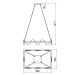 Подвесной светильник Vele Luce Drop VL7194P16 Подвесной светильник Vele Luce Drop VL7194P16