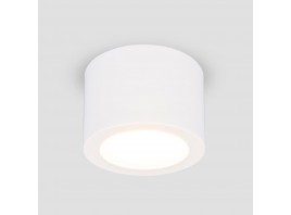 Потолочный светодиодный светильник Elektrostandard DLR026 6W 3000K белый матовый a063935