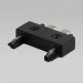 Коннектор для 4-стороннего соединителя накладного шинопровода Elektrostandard Flat Magnetic 85004/00 черный a063739