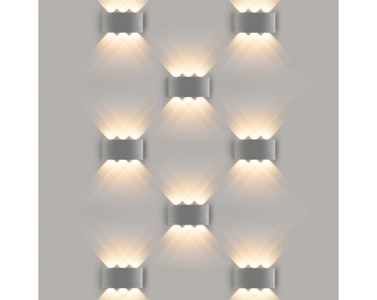 Уличный настенный светодиодный светильник Elektrostandard 1551 Techno LED Twinky Trio a038417